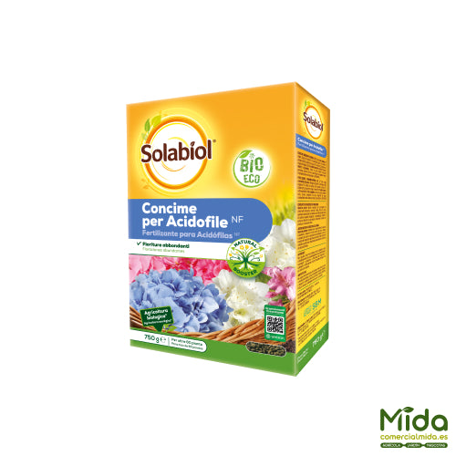 SOLABIOL FERTILIZANTE HORTENSIAS Caja 750g