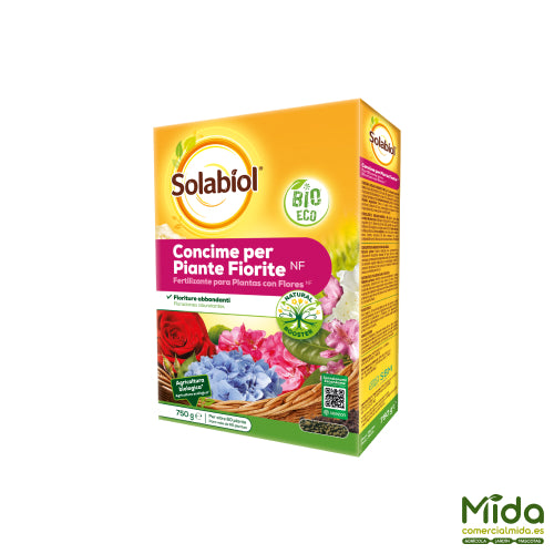Caja SOLABIOL FERTILIZANTE para Plantas con Flores 750g