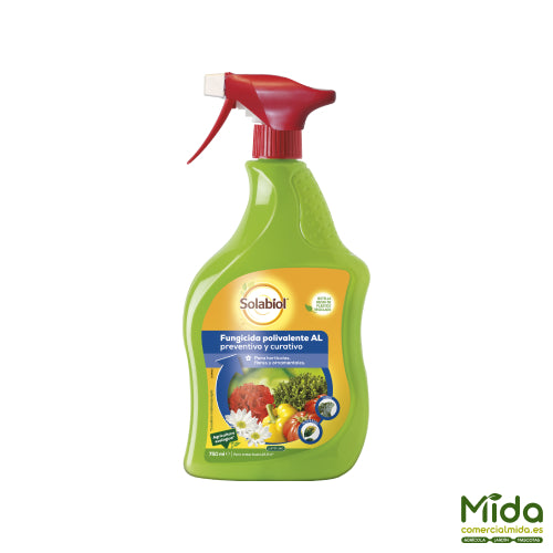 SOLABIOL Fungicida Polivalente AL 750ml horticultura y jardinerías ecológica