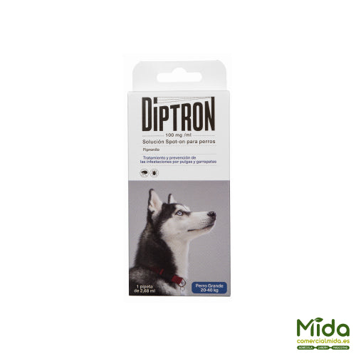 Quimunsa DIPTRON Solucion Spot On Antiparasitario Perro Grande