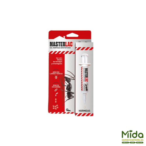 Quimunsa MASTERLAC Gel Hormigas Jeringuilla 10g