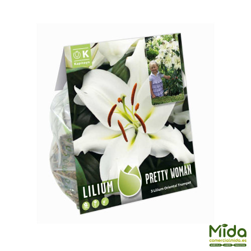 Bolsa de Bulbos de Kapiteyn Lirios Pretty Woman con Fragante Floración