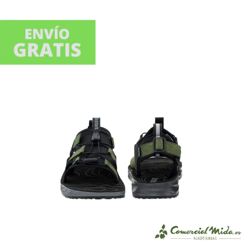 Puntera y Talón Sandalia BESTARD CROSS VERDE