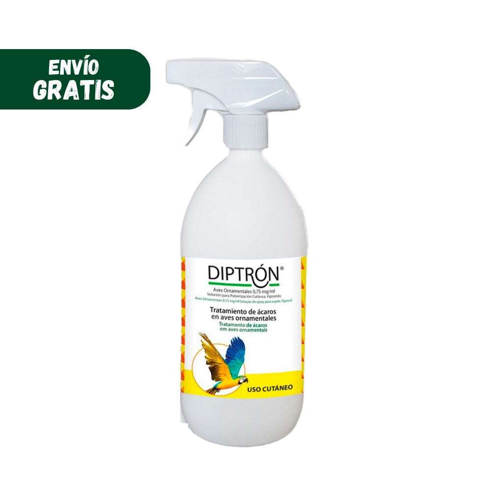 Spray anti-ácaros Diptron Ornamental Birds para pájaros 1L