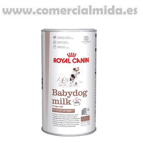 Leche ROYAL CANIN BABYDOG MILK para cachorros rica en proteínas