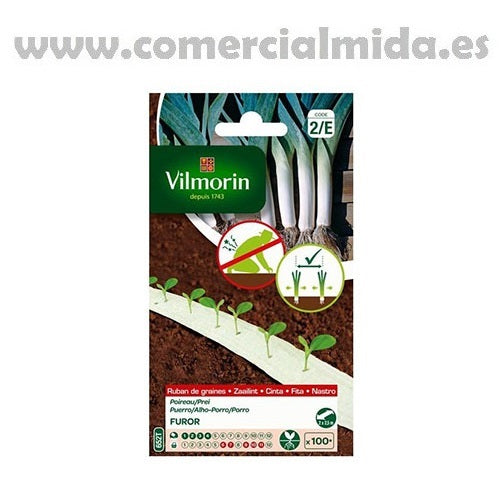 Semillas de PUERRO FUROR Vilmorin (cultivo fácil)