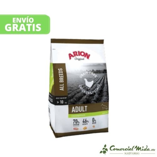 Original Adult Grain Free Pollo y Patata 12 Kg de Arion