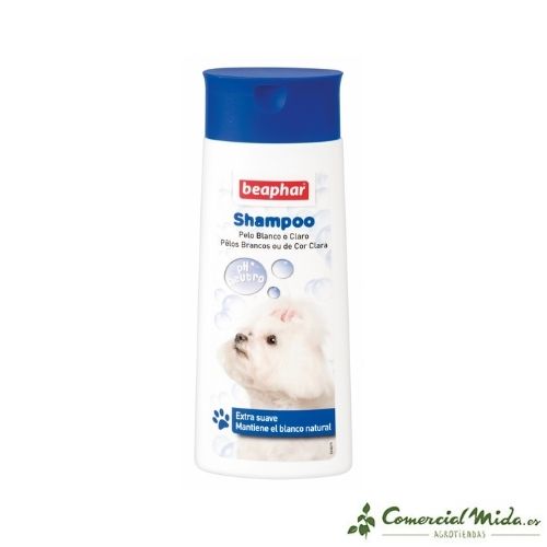 Champú para perro de pelo blanco 250 ml de Beaphar