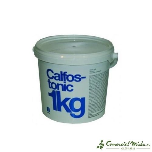 CALFOSTONIC® complemento mineral y vitamínico en polvo oral. Bote 1 kg.
