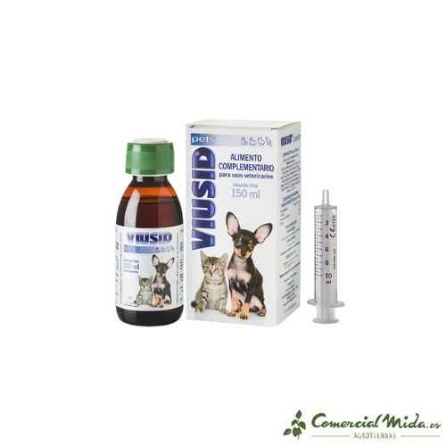 Suplemento Alimenticio Viusid Pets para perros y gatos 150 ml de Catalysis