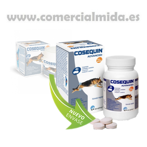 Condroprotector Cosequin Advanced Ecuphar (antes Taste HA Bioiberica)