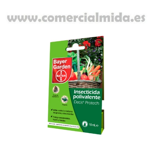 DECIS PROTECH Insecticida Polivalente Bayer Garden 10 ml