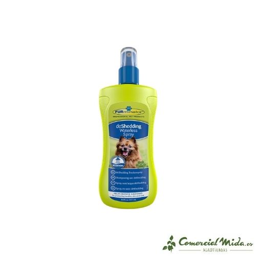 Spray en seco Furmiator Deshedding Waterless para mascotas 250ml