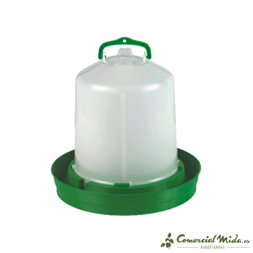 GAUN Bebedero Premium con Tapón 8 litros verde