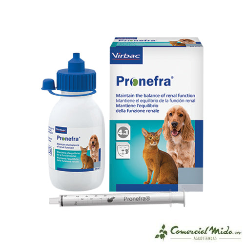Pronefra de Virbac para Insuficiencia Hepática en Perros y Gatos