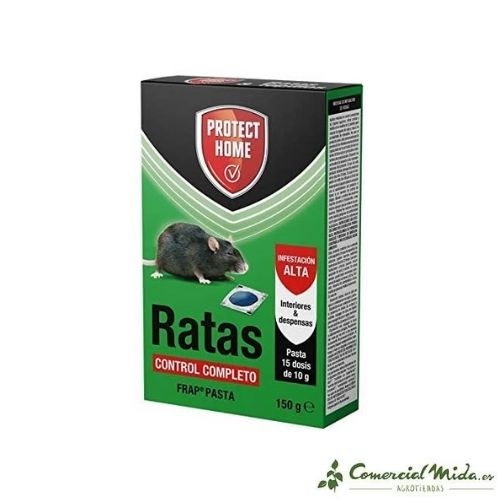 Raticida Isca Fresca Proteger Casa FRAP PASTA Ratos 150 gr