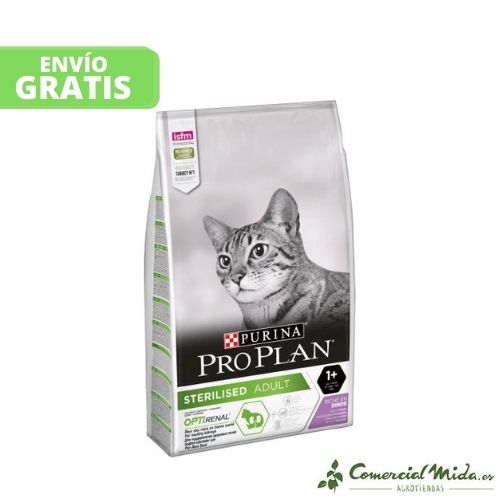 Purina Pro Plan Sterilised con Optirenal para gatos (10Kg)
