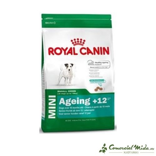 Pienso ROYAL CANIN MINI AGEING 12+ perros de raza pequeña (A partir de 12 años)