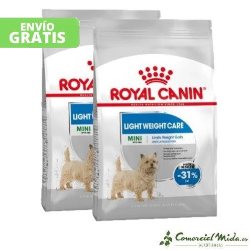 ROYAL CANIN MINI LIGHT WEIGHT CARE pack de 2 unidades