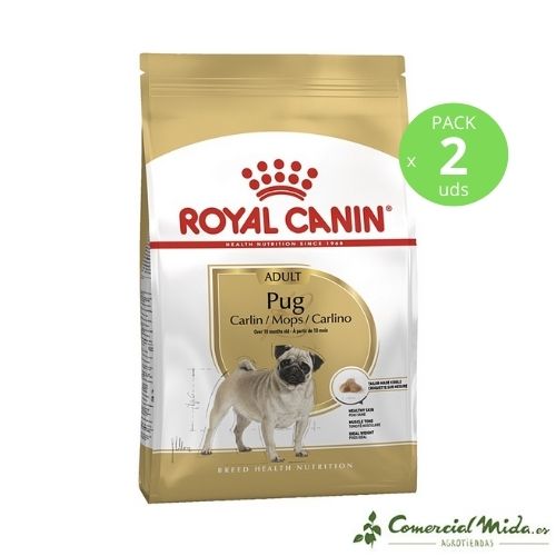 ROYAL CANIN PUG ADULT pack de 2 unidades
