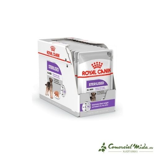 Caja Royal Canin Sterilised para perros esterilizados (12x85gr)