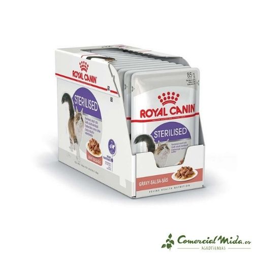 Salsa Royal Canin Sterilised para gatos esterilizados (12x85gr)